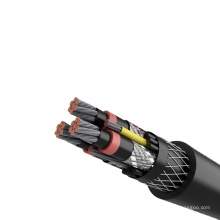 Type SHD - GC Three - Conductor Round Portable Power Cable , CPE Jacket 15kV mining Cable